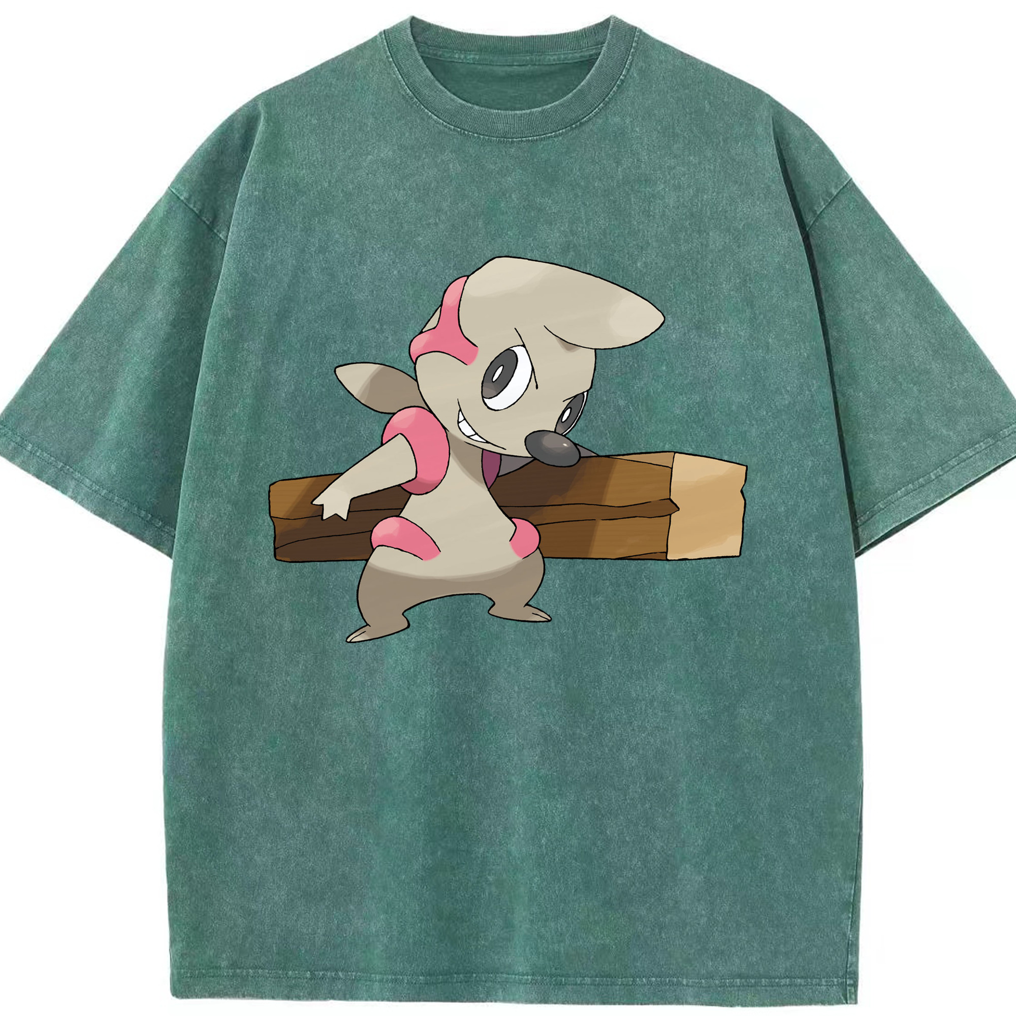 （画像用） ポケットモンスター Pokémon 綿100% ヴィンテージ風 半袖Tシャツ（フロントプリント）